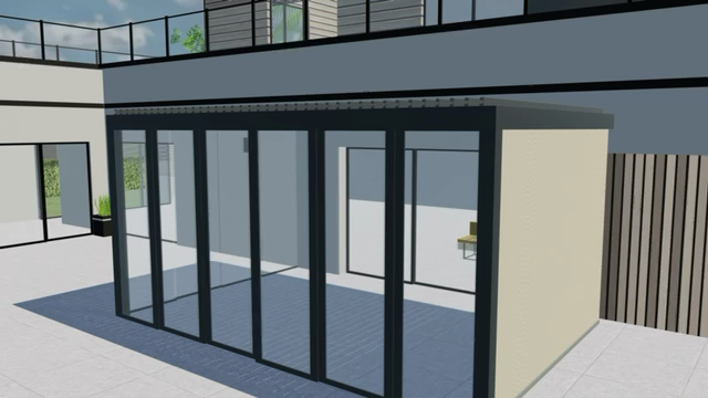 Video 3D di una pergola in Configurix